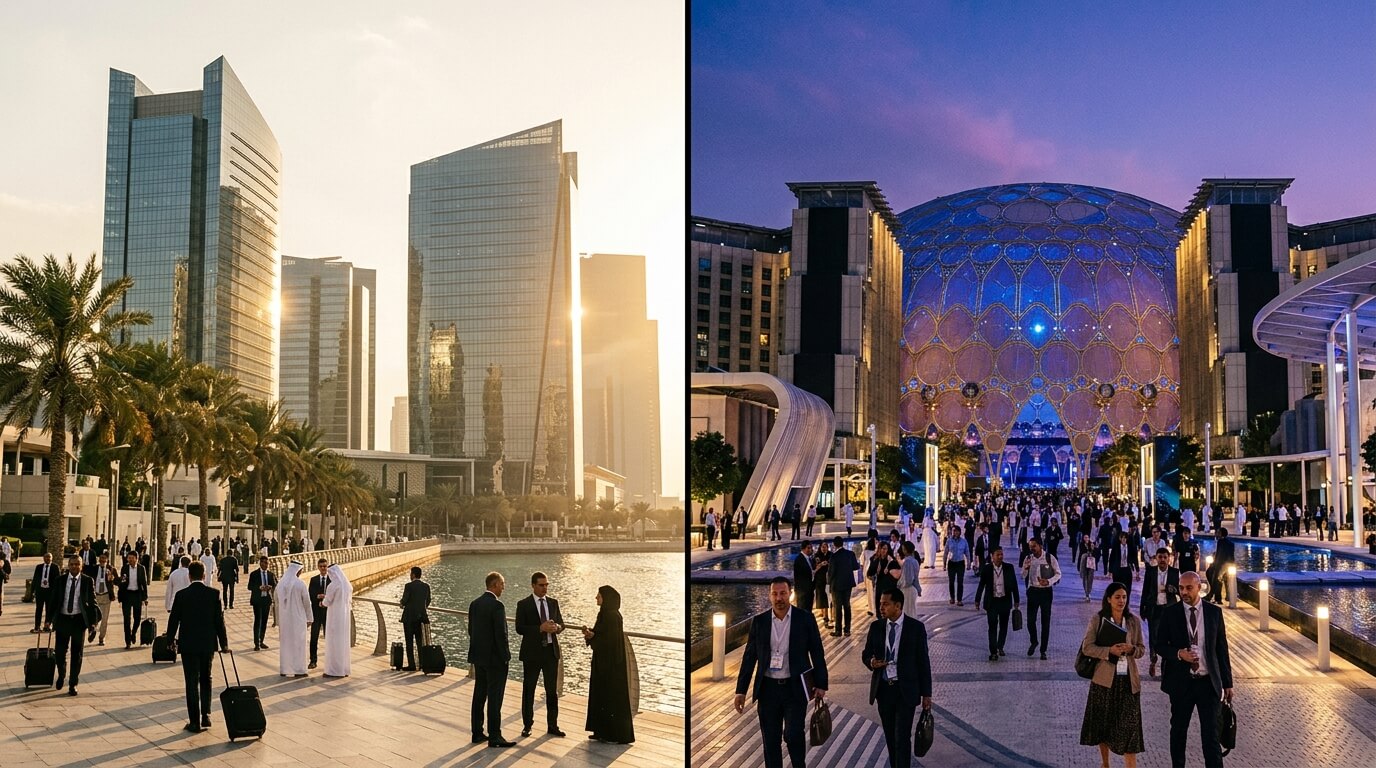 December 2026 UAE founder playbook: ADFW in Abu Dhabi and GITEX in Dubai